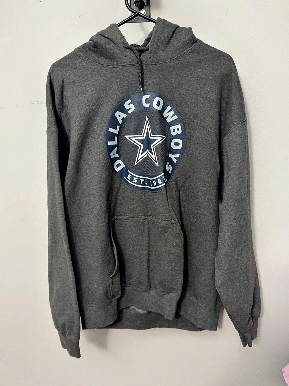 NFL Dallas Cowboys Graphic Hoodie in Gray